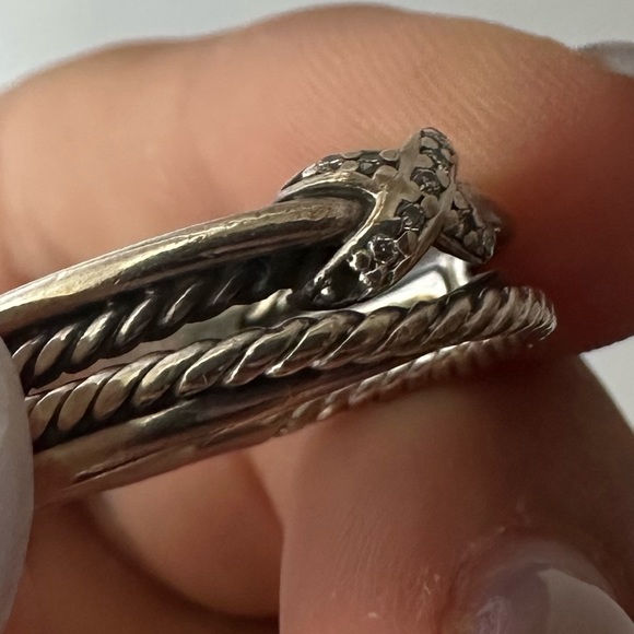 David Yurman X Crossover Band Ring - Picture 4 of 12